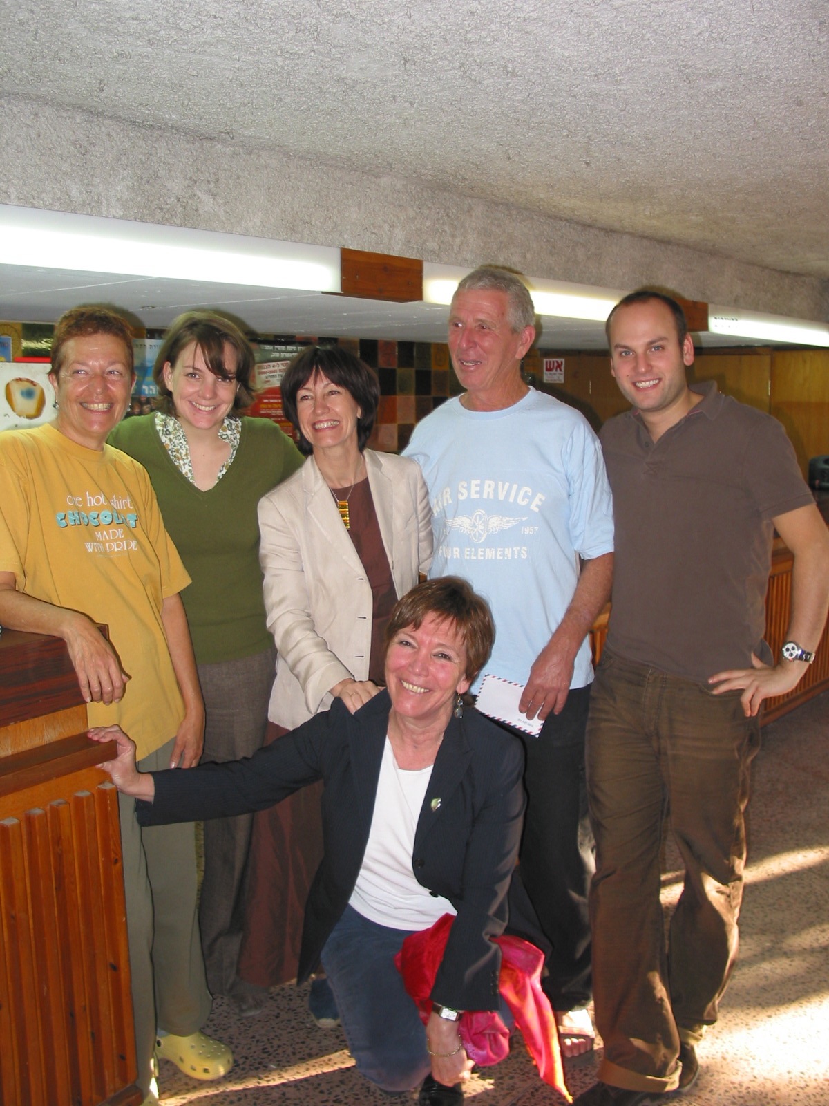 Avec Laurette Onkelinx en Israel-Palestine